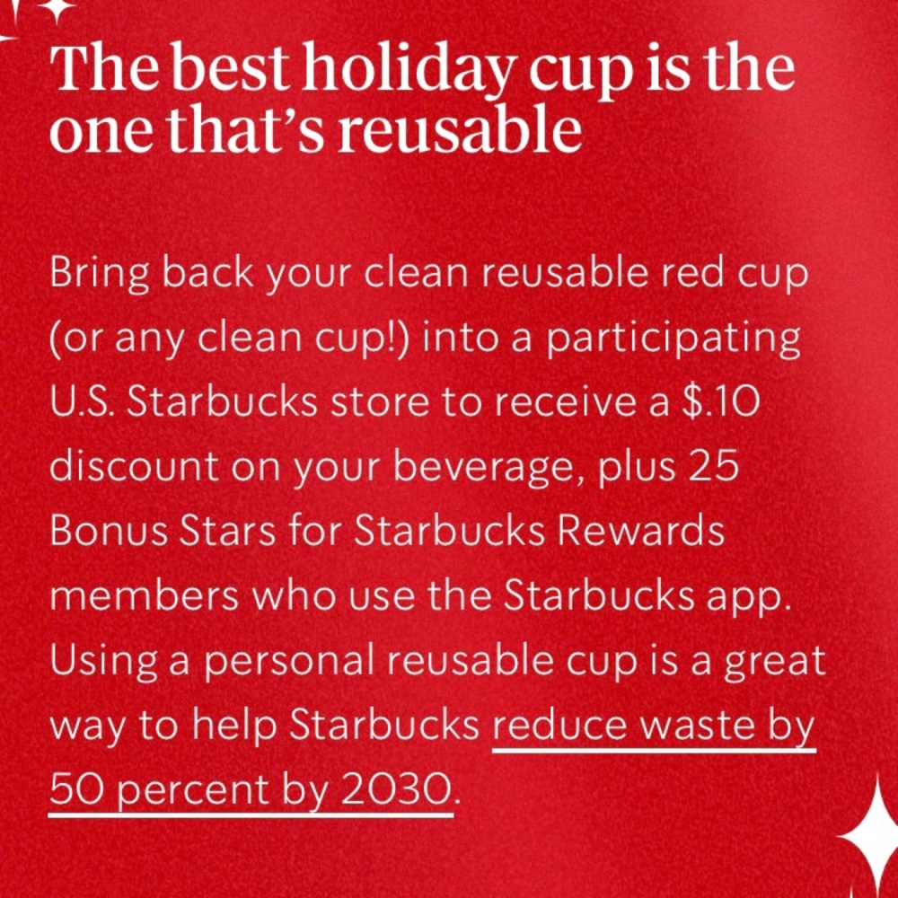 Starbucks Christmas Red Reusable Hot Cold Cup Limited Edition - Picture 3 of 14